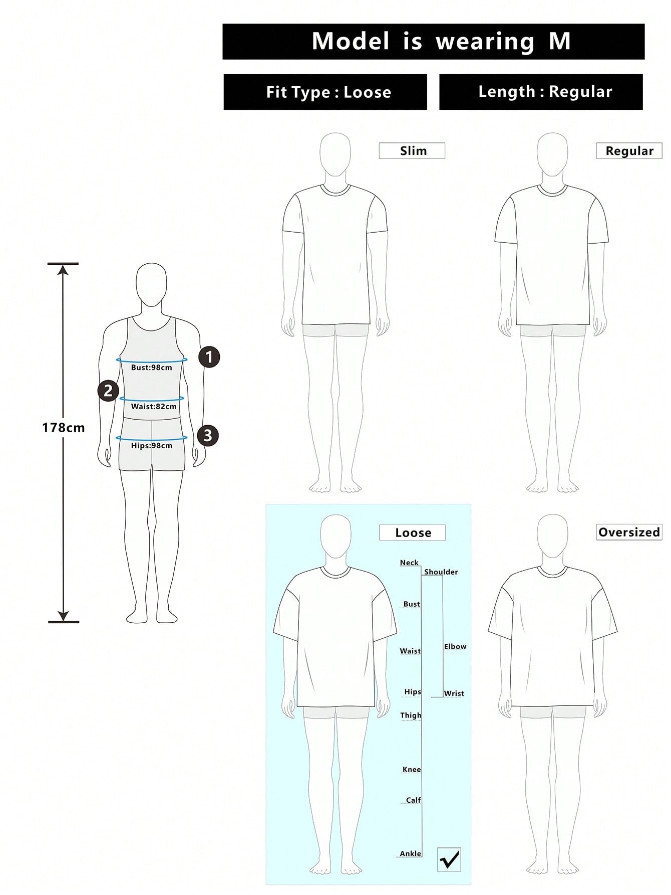 Manfinity Roghcode Men a White Street Style Tee Short Sleeve Top with Black and White Mouth Pattern, Suitable for Summer, Funny, for Going Out