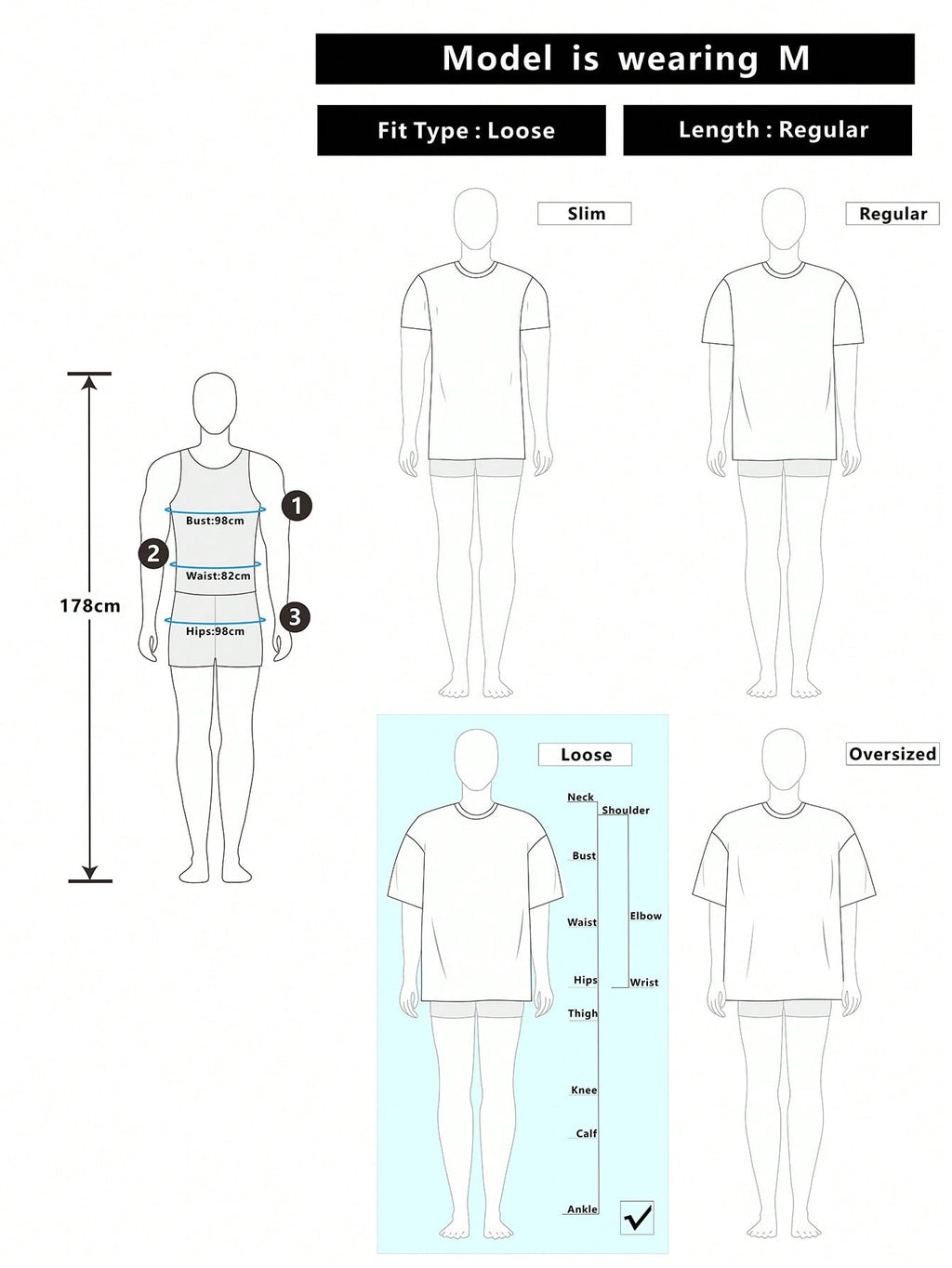 Manfinity Roghcode Men a White Street Style Tee Short Sleeve Top with Black and White Mouth Pattern, Suitable for Summer, Funny, for Going Out